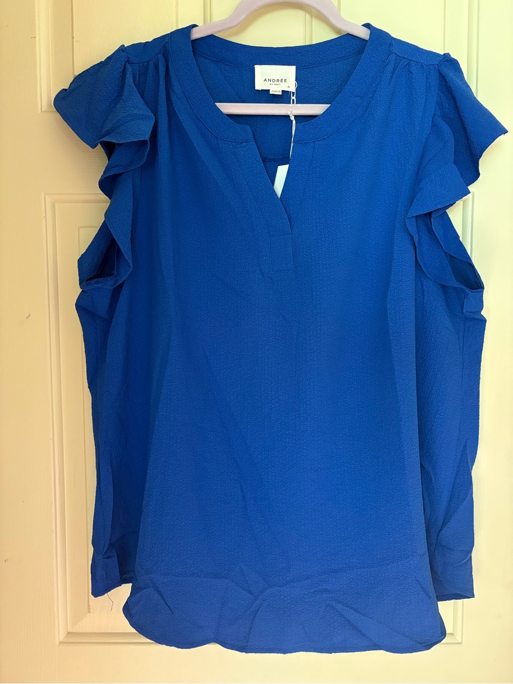 Andree By Unit Royal Blue Blouse